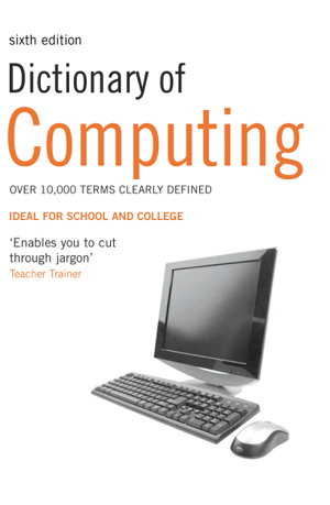 Cover art for Dictionary of Computing