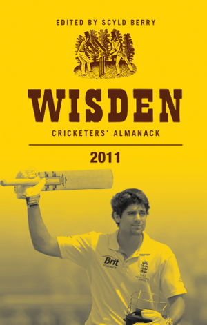 Cover art for Wisden Cricketers Almanack 2011
