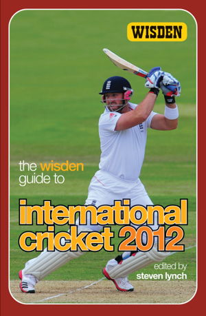 Cover art for Wisden Guide to International Cricket 2012 2012