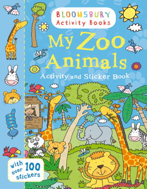 Cover art for My Zoo Animals Sticker Storybook