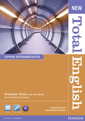 Cover art for New Total English Upper Intermediate Students' Book with Active Book Pack