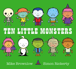 Cover art for Ten Little Monsters