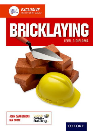 Cover art for Bricklaying Level 3 Diploma