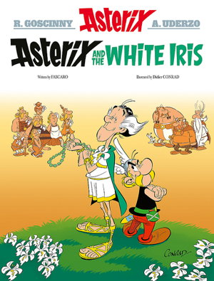 Cover art for Asterix and the White Iris Album 40