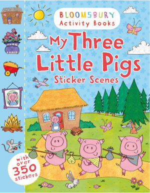 Cover art for My Three Little Pigs Sticker Scenes
