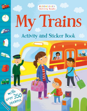 Cover art for My Trains Activity and Sticker Book
