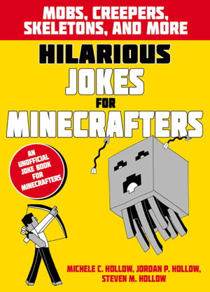 Cover art for Jokes for Minecrafters Mobs creepers skeletons and more