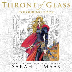Cover art for Throne of Glass Colouring Book