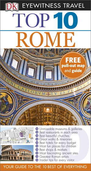 Cover art for Rome Eyewitness Top 10 Travel Guide