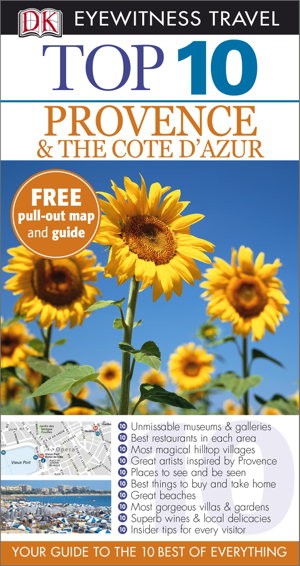 Cover art for Provence & the Cote d'Azur Eyewitness Top 10 Travel Guide