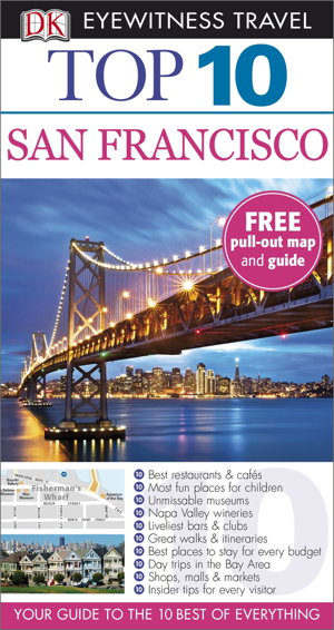 Cover art for San Francisco Eyewitness Top 10 Travel Guide