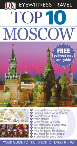 Cover art for Moscow Top 10 Eyewitness Travel Guide