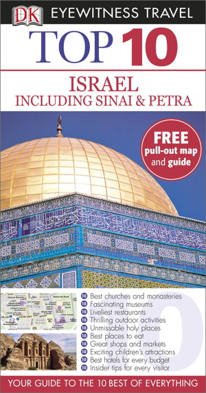 Cover art for Israel Sinai and Petra Top 10 Eyewitness Travel Guide