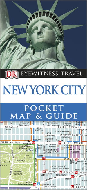 Cover art for New York City Eyewitness Travel Pocket Map & Guide