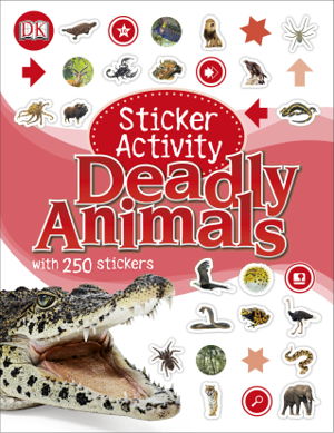 Cover art for Deadly Animals Sticker Activity Book