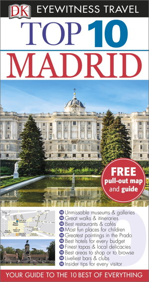 Cover art for Madrid Eyewitness Top 10 Travel Guide