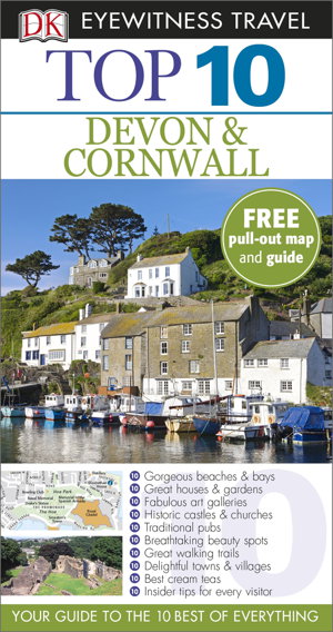 Cover art for Devon and Cornwall Eyewitness Top 10 Travel Guide