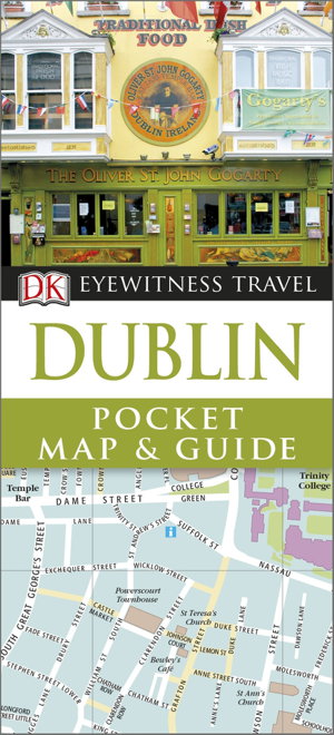 Cover art for Dublin Eyewitness Pocket Map and Guide