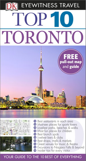 Cover art for Toronto Eyewitness Top 10 Travel Guide