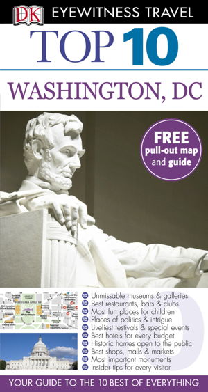 Cover art for Washington DC Eyewitness Top 10 Travel Guide
