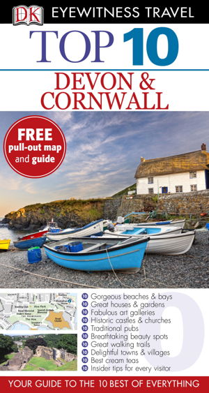 Cover art for Devon and Cornwall Eyewitness Top 10 Travel Guide