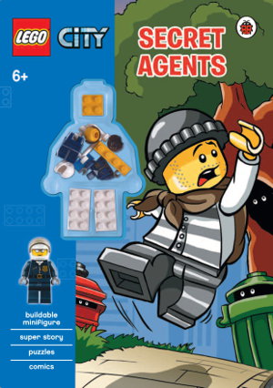 Cover art for LEGO City Secret Agents Activity Book with Minifigure