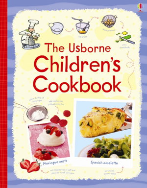 Cover art for The Usborne Children's Cookbook Spiral-Bound