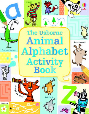 Cover art for Animal Alphabet Activity Book
