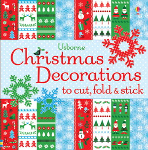 Cover art for Christmas Decorations to Cut, Fold and Stick