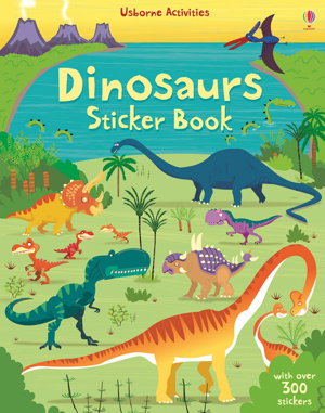 Cover art for Dinosaurs Sticker Book