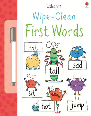 Cover art for Wipe Clean First Words