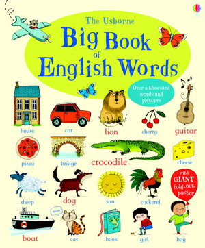 Cover art for Big Book of English Words