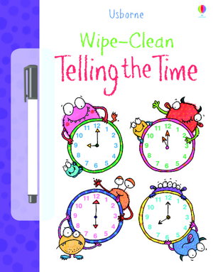 Cover art for Wipe Clean Telling the Time