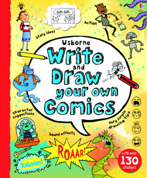 Cover art for Write and Draw Your Own Comics