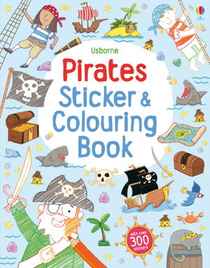 Cover art for Pirates Sticker and Colouring Book