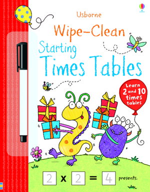 Cover art for Wipe-clean Starting Times Tables