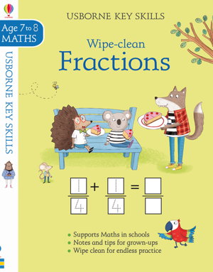 Cover art for Wipe-Clean Fractions 7-8