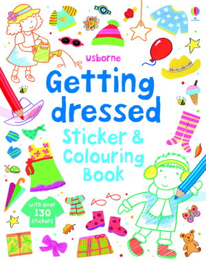 Cover art for Getting Dressed Sticker and Colouring Book