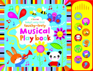 Cover art for Baby's Very First Touchy-Feely Musical Playbook