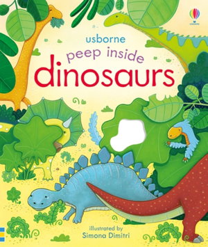 Cover art for Peep Inside Dinosaurs