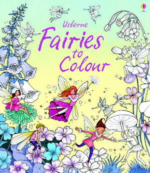 Cover art for Fairies to Colour