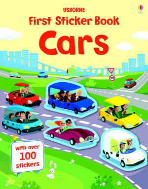 Cover art for First Sticker Book Cars