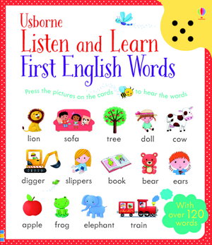 Cover art for Listen and Learn First English Words