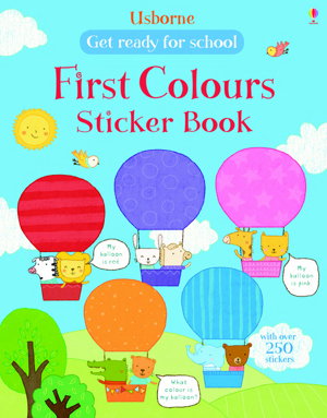Cover art for First Colours Sticker Book
