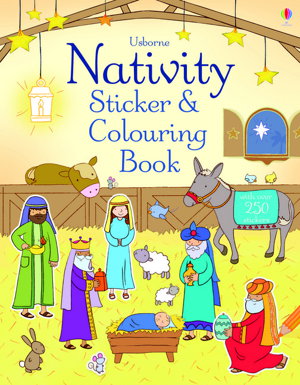 Cover art for Nativity Sticker and Colouring Book