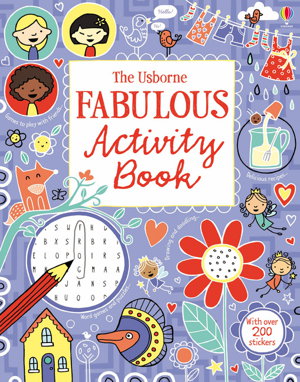 Cover art for The Usborne Fabulous Activity Book