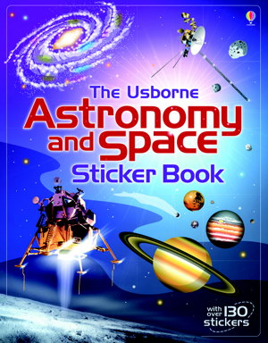 Cover art for Astronomy and Space Sticker Book