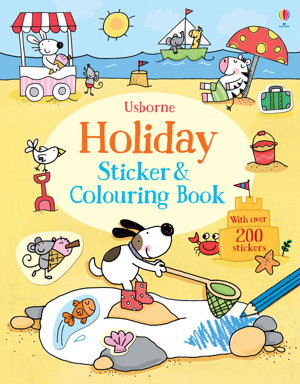 Cover art for Holiday Sticker and Colouring Book
