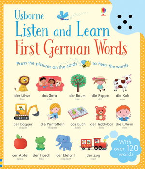 Cover art for Listen and Learn First Words in German