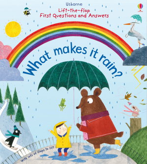Cover art for Lift-the-Flap First Questions and Answers What Makes it Rain?